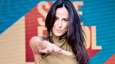 La conductora Paulina Mercado.