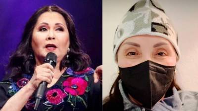 La cantante Ana Gabriel.