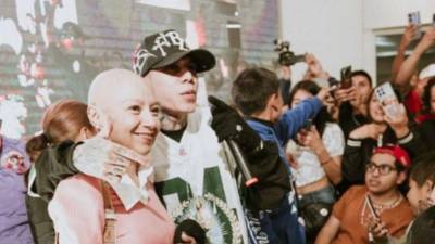 El cantante Santa Fe Klan.