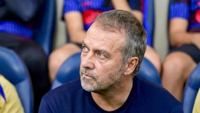 Hansi Flick, entrenador del Barcelona.