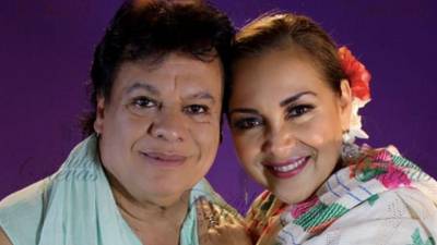 Juan Gabriel y Aida Cuevas.