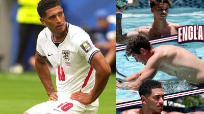 El jugador de la selección de Inglaterra fue la figura en los cuatros de final son su doblete frente a Noruega. Foto, efe y redes de Inglaterra.