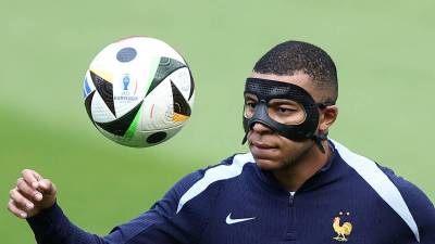 Kylian Mbappé tendrá actividad hoy con Francia en la Eurocopa.