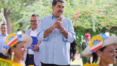 Presidente de Venezuela Nicolás Maduro.