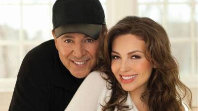 Thalía y su esposo Tommy Mottola.