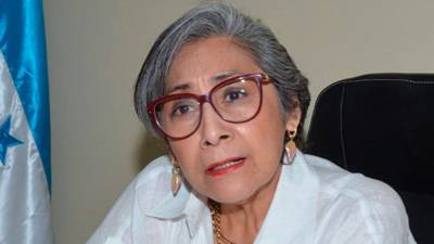 Maribel Espinoza, diputada del Partido Salvador de Honduras (PSH).