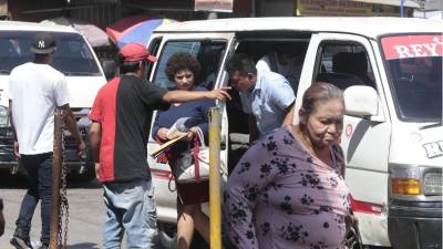 Más de 300,000 sampedranos hacen uso del transporte público en la Capital Industrial, zona norte de Honduras.