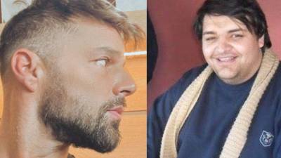 El parecido de Francisco Mariano Ibáñez con Ricky Martin es asombroso.