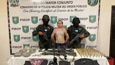 El “Wairy” fue capturado en una operación de la Policía Militar en Chamelecón.