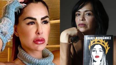 La artista Ninel Conde y la periodista Anabel Hernández.