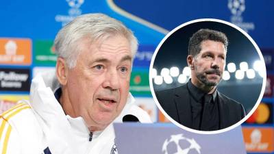 Carlo Ancelotti respondió a las polémicas declaraciones de Diego Simeone.