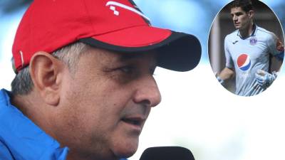 Diego Vázquez en la entrevista con Diario LA PRENSA tras su regreso al banquillo de Motagua tras el despido de César Vigevani.