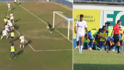 Edrick Menjívar atónito: El cabezazo de Nelson Muñoz que acabó con el invicto de Olimpia