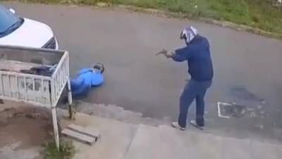 Video del momento en que le disparan a Bruno Lobo