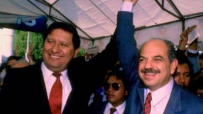 Fotografía en vida del exvicepresidente de Guatemala, Gustavo Espina