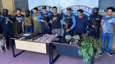 La DPI capturó a una banda en la aldea El Pedernal del Municipio de El Porvenir, Francisco Morazán, que en julio de este año fue expuesta por el medio británico Dailymail por su conexión con el tráfico de fentanillo en California, Estados Unidos.