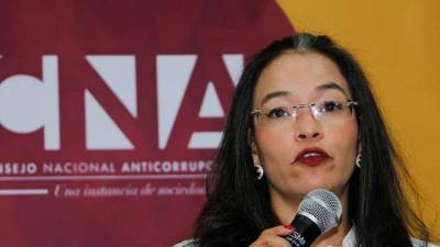 Gabriela Castellanos, actual directora ejecutiva del Consejo Nacional Anticorrupción (CNA).