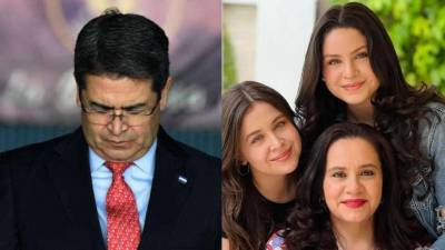 La familia de Juan Orlando Hernández ha liderado una campaña para demostrar la inocencia de su padre.