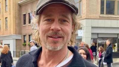 El actor de Hollywood Brad Pitt.