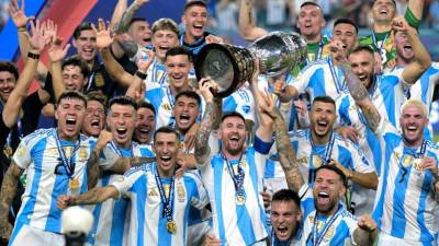 La selección de Argentina conquistó el pasado domingo 14 de julio la Copa América 2024.
