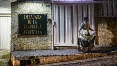 Embajada de Argentina en Caracas.