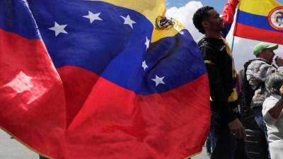 Centenares de venezolanos en Colombia salieron a festejar la detención de<b> </b>Nicolás Maduro.