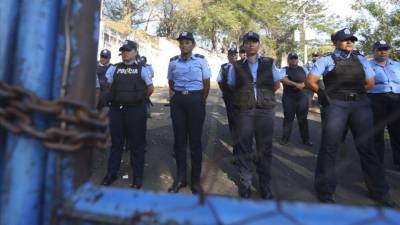 Vista de una penitenciaría en Nicaragua.