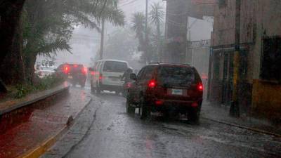 <b><span class=mln_uppercase_mln>Daños.</span></b> Fuertes lluvias afectaron la capital.<span class=mln_uppercase_mln> </span>