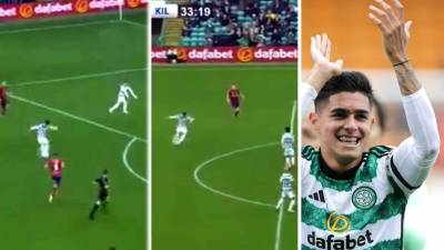 Luis Palma marcó un golazo y puso de pie a todo el Celtic Park.