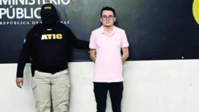 <b>Carlos Eduardo Luque Portilla fue capturado el lunes 9 de septiembre en un centro comercial de Tegucigalpa.</b>