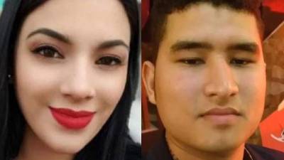 Fotografías en vida de Jazmín Fuentes y Jean Carlos Rodríguez, fallecidos en accidente en Nueva Arcadia, Copán (Honduras).