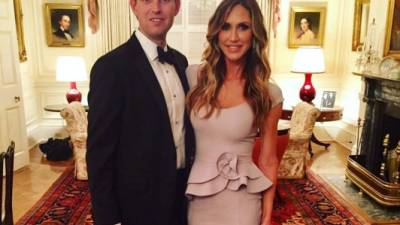 Eric y Lara Trump tendrán a su primer hijo en septiembre próximo.