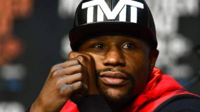 El boxeador estadounidense Floyd Mayweather Jr.