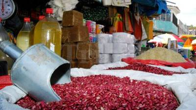 Los frijoles rojos fueron de los productos importados.
