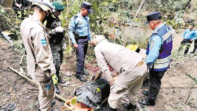 Abuela y nietos víctimas de accidente en Talanga