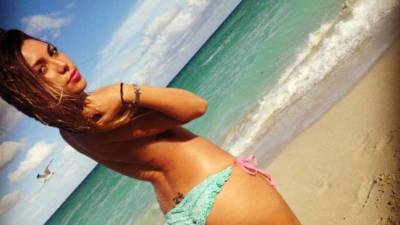 Frida Sofía, de 25 años, es la bella y sensual hija de la cantante Alejandra Guzmán. Fotos: Instagram.