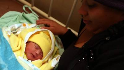 La linda Nataly Camila nació en el Hospital San Felipe a las 11:55 pm del jueves.