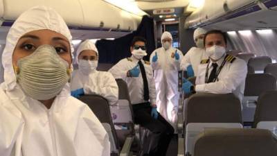 Copa Airlines ha estado realizando vuelos humanitarios para retornaron a pasajeros varados en otros países./Twitter.