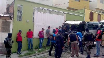 El hallanamiento fue realizado en la colonia Altos de Toncontín de Tegucigalpa.