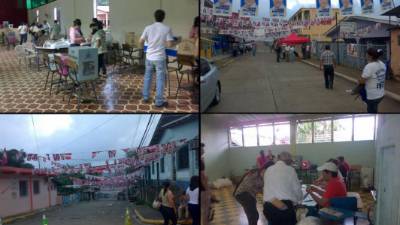 Las diferentes escuelas e institutos de Santa Cruz de Yojoa ya iniciaron con las elecciones generales en Honduras.