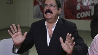 El expresidente de Honduras, Manuel Zelaya Rosales, reaccionó ante los señalamientos del Partido Nacional.