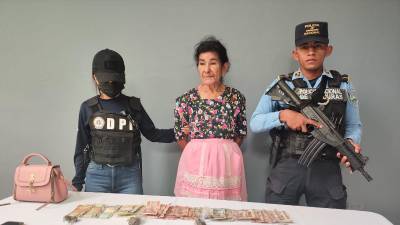 La abuela fue capturada en San Agustín, Copán.