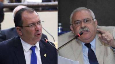 Reynaldo Ekónomo y Óscar Nájera fueron diputados por el ahora opositor Partido Nacional de Honduras.