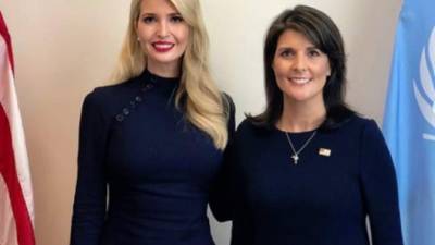 Ivanka y Haley han trabajado de cerca en asuntos de política internacional en la administración de Trump y son grandes amigas. /Instagram.
