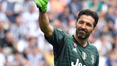 Gianluigi Buffon es el portero que más partidos (656) ha disputado en toda la historia de la Juventus. FOTO AFP.