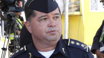 El director general de la Policía Nacional, Ramón Antonio Sabillón.
