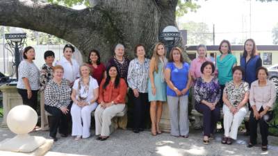 Las damas jardineras sampedranas han trabajado desde hace dos años en la organización de este evento.