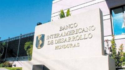 Edificio del BID en la capital hondureña.