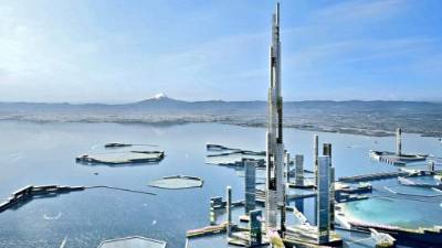 Estará situada en Next Tokio, un concepto ecoamigable de islas artificiales.