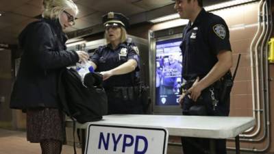 Las medidas de seguridad en el metro de Nueva York se reforzaron por parte de las autoridades.